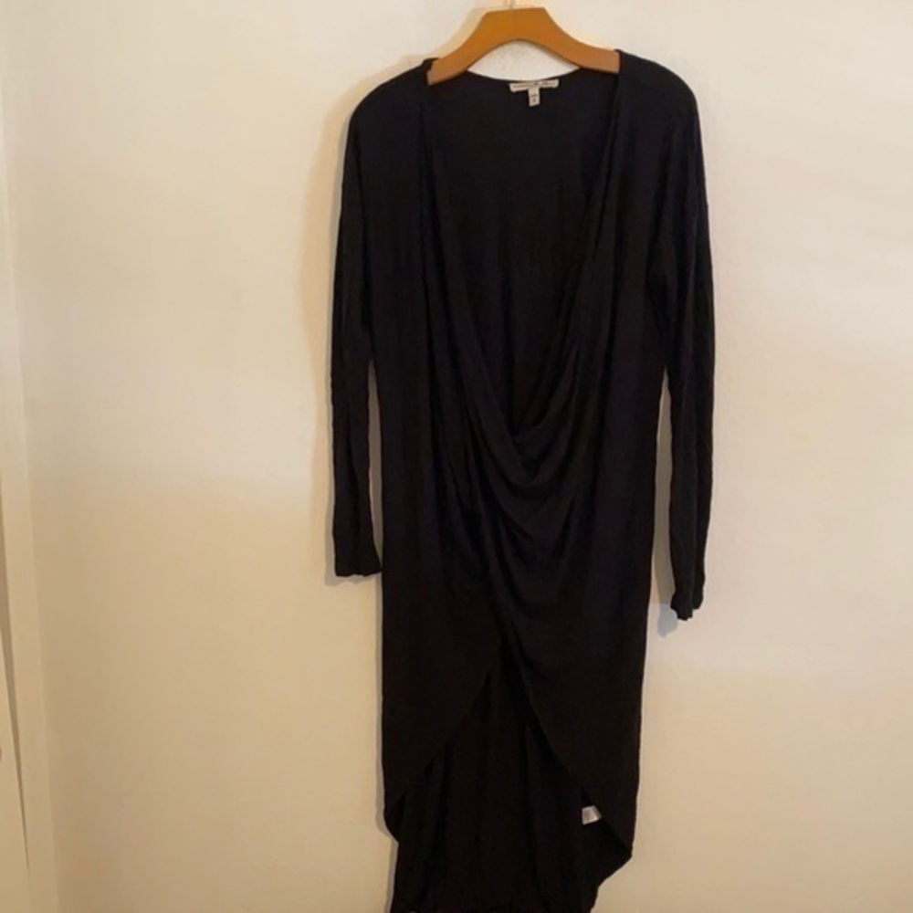 EXPRESS SOLID BLACK DRESS SIZE SMALL
